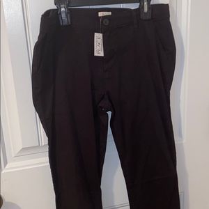 Girls black school pants